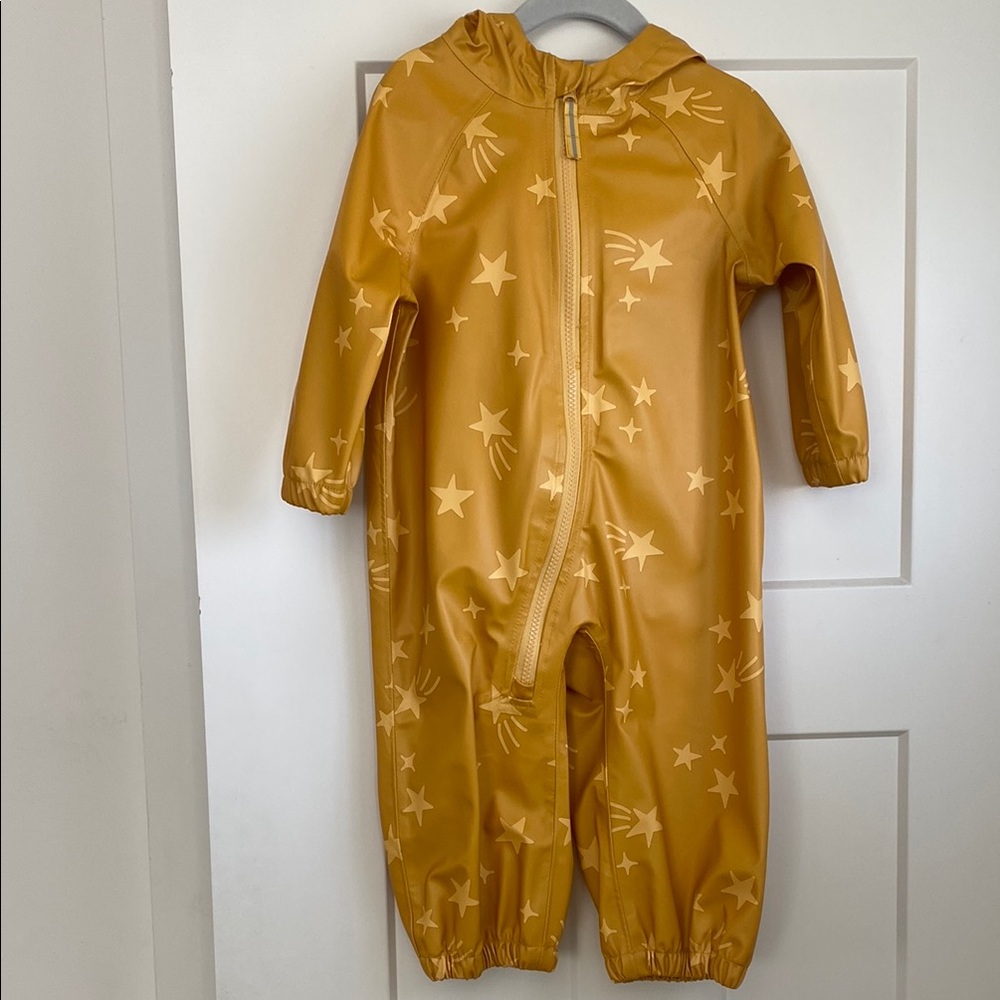 Yellow Star Rainsuit Cat & Jack 18M